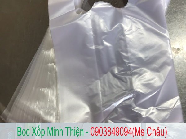Đại lý bán túi ni lông trắng - túi bóng trắng các loại giá rẻ uy tín 3 túi ni lông trắng
